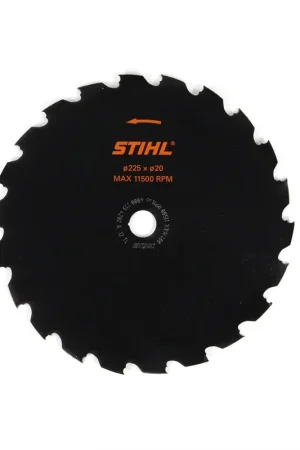Authentique Stihl MZ 225-22 HP Lame à dents douces haute performance pour débroussailleuses