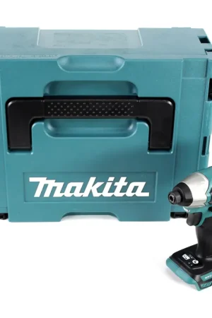 Makita DTD 155 ZJ Perceuse visseuse à percussion sans fil et sans balai 18 V Li-Ion + Coffret - sans batterie, sans chargeur Offre Du Jour
