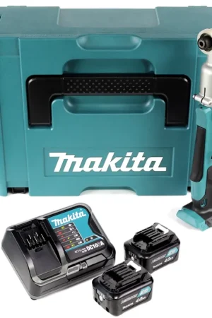 Affaire À Saisir Makita TL 064 DSMJ clé à chocs angulaire sans fil 10,8V 60Nm 1/4" en Makpac + 2x batterie 4,0Ah + chargeur