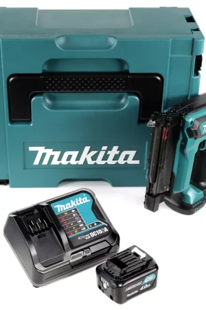 Commander Vite Cloueur sans fil Makita PT 354 DSM1J 10,8V jusqu'à 35mm en Makpac + 1x batterie 4,0 Ah + chargeur