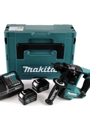 Retour Gratuit Makita HR 140 DSMJ Perceuse à percussion sans fil 10,8 V + 2x Batteries 4,0 Ah + Chargeur + Coffret MAKPAC