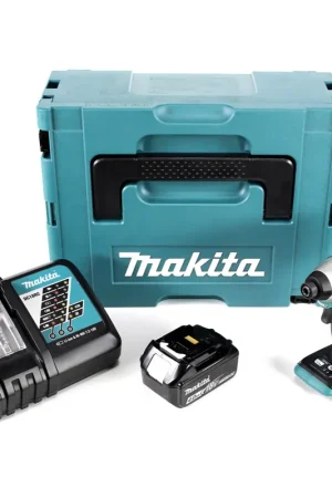 Expédié Aujourd'hui Makita DTD 155 RM1J Visseuse à percussion sans fil 18 V Brushless + Coffret de transport MAKPAC + 1x Batterie BL1840 4,0 Ah + Chargeur DC 18 RC