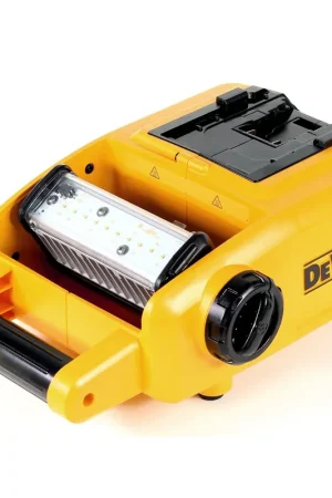 Quantité Limitée DeWalt DCL 060 Projecteur de chantier sans fil LED 18 V - sans Batterie, sans Chargeur
