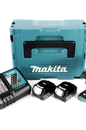 Prix Cassé Makita DTD 155 RTJ Visseuse à percussion sans fil 18 V Brushless + Coffret de transport MAKPAC + 2x Batteries BL1850 5,0 Ah + Chargeur DC 18 RC