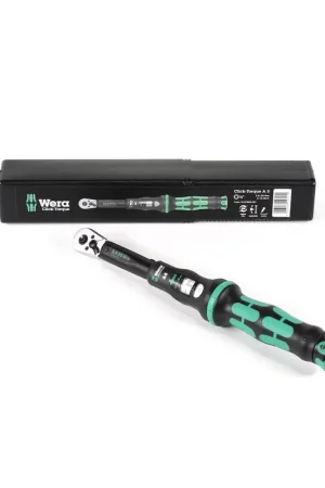 Wera Click-Torque A 5 Clé dynamométrique 1/4" 25Nm avec cliquet (05075604001) Paiement Sécurisé