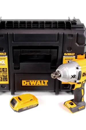 Soldes DeWalt DCF 897 18 V Brushless Li-Ion Clé à chocs sans fil en Coffret T-STAK II (3/4") + 1x Batterie 2,0 Ah - sans Chargeur