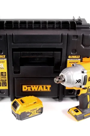 Affaire À Saisir DeWalt DCF 897 18 V Brushless Li-Ion Clé à chocs sans fil + Coffret TSTAK II (3/4") + 1 x Batterie 5,0 Ah - sans Chargeur