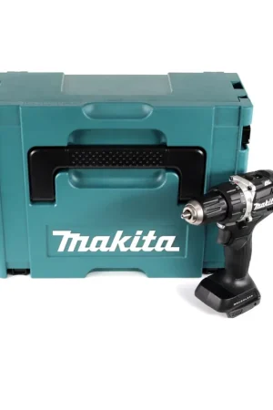 Dernier Modèle Makita DDF 484 ZJB 18 V Li-Ion perceuse-visseuse sans fil édition spéciale en noir en MAKPAC - sans batterie, sans chargeur
