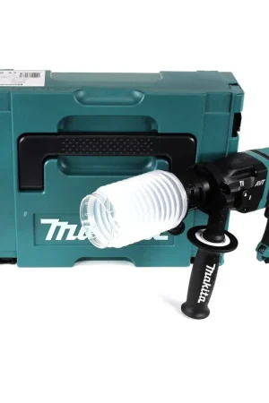 Makita HR 1841 FJ 470 W Perforateur SDS-Plus + 1x Coffret de transport + 1x Système d'aspiration poussière Meilleure Vente