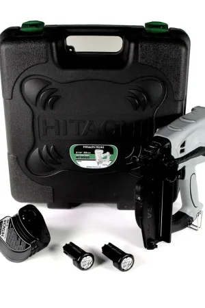 Meilleur Choix Hitachi NT 65 GS Cloueur de finition 3,6 V + 2x Batteries 3,6 V, 1,5 Ah Li-Ion + Chargeur + Coffret