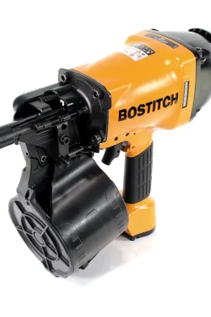 Authentique Bostitch N89C-1P-E Cloueur pneumatique à rouleau 90mm Max + 9000 St. Pcs. Bostitch Pointes annelée 2,50 x 64 mm ( F250R64Q )