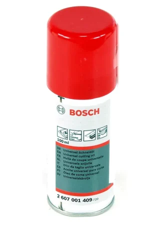 Bosch Huiles de coupe universelles dans un aérosol 100 ml ( 2607001409 ) Achetez Aujourd'hui