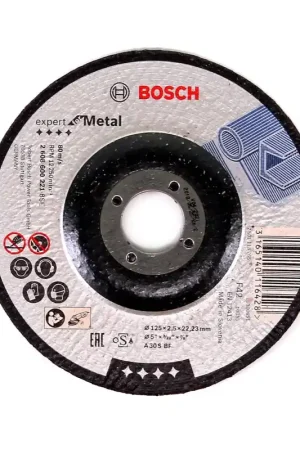 Bosch Disques à tronçonner à moyeu déporté pour métal - 125 x 22,23 mm - 25 pièces ( 2608600221 ) Meilleure Vente