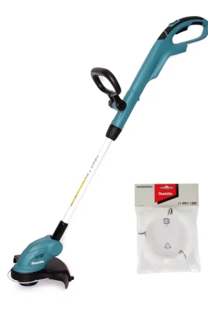 Retour Gratuit Makita DUR 181 Z 18 V Li-Ion Coupe-herbe sans fil + Fil de coupe rond Makita DA00000003 Ø 1,65mm x 15m - sans batterie, sans chargeur