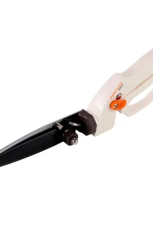 Vente Directe Fiskars GS41 Cisailles à gazon Cisailles à gazon Blanc clair Angle de coupe 180 ° (1026917)