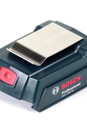 Bosch GAA 18V-24 Professional Chargeur avec adaptateur de recharge pour Batteries de 14,4 à 18 V + port USB ( 1600A00J61 ) Vente Directe