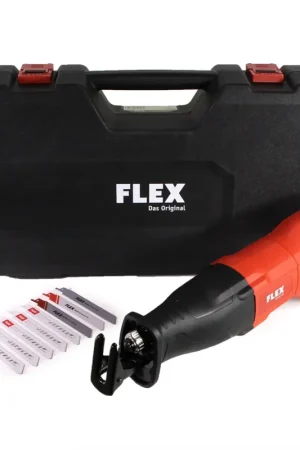 Expédié Aujourd'hui Flex RS 11-28 1100 W 230 V Scie sabre 28 mm + Coffret de transport + 8x Lames de scie ( 456.985 )