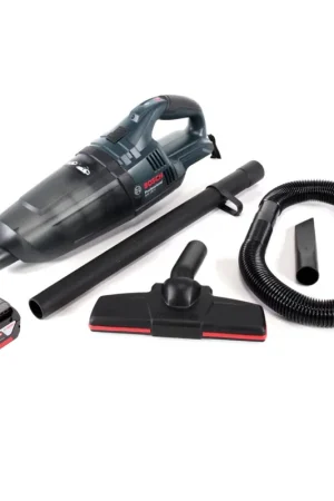 Aspirateur à main sans fil Bosch GAS 18 V Li-Ion + 1 batterie GBA 18 V 6,0 Ah - sans chargeur Produit De Marque