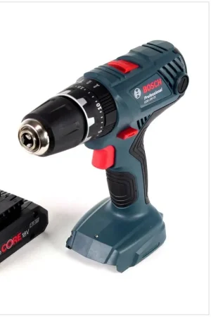 Achetez Aujourd'hui Bosch Professional GSB 18V-21 Perceuse-visseuse à percussion sans fil 18V 55Nm + 1x batterie ProCORE 4,0Ah - sans chargeur