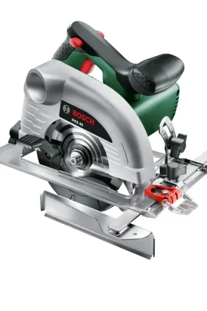 Bosch PKS 40 Scie circulaire 130 mm 850 W + Lame de scie Optiline Wood + Guide parallèle ( 06033C5000 ). Dernier Modèle