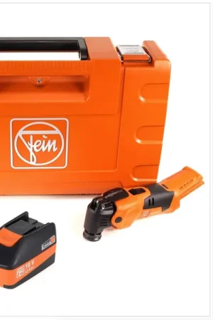 FEIN AFMM 18 QSL C Li-Ion 18 V Machine oscillante sans fil MultiMaster + Boîtier Systainer + 1x Batterie 5,0 Ah - sans Chargeur Petit Prix