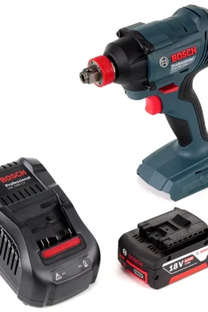 Clé à chocs rotative à batterie Li-Ion Bosch GDX 18 V-180 + 1 batterie 6,0 Ah + chargeur Vente Directe