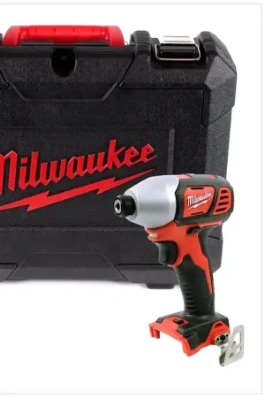 Produit De Marque Clé à chocs sans fil Milwaukee M18 BID-0 18 V Li-Ion solo en coffret - sans batterie, sans chargeur