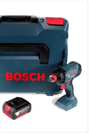 Must-Have Clé à chocs rotative Bosch GDX 18 V-180 Batterie Li-Ion 18 V avec 180 Nm en L-Boxx + 1 batterie 3,0 Ah - sans chargeur