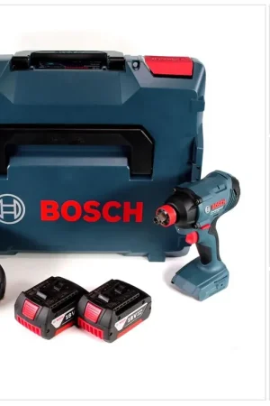Satisfait Ou Remboursé Clé à chocs rotative Bosch GDX 18 V-180 avec batterie Li-Ion 18 V avec 180 Nm en L-Boxx + 2 batteries 3,0 Ah + chargeur
