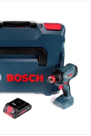 Clé à chocs rotative Bosch GDX 18 V-180 avec batterie Li-Ion 18 V avec 180 Nm en L-Boxx + 1 batterie ProCore 4,0 Ah - sans chargeur Nouveauté