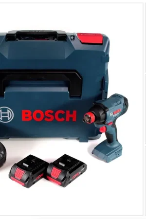 Clé à chocs rotative Bosch GDX 18 V-180 avec batterie Li-Ion 18 V avec 180 Nm en L-Boxx + 2 batteries ProCore 4,0 Ah + chargeur Bon Marché