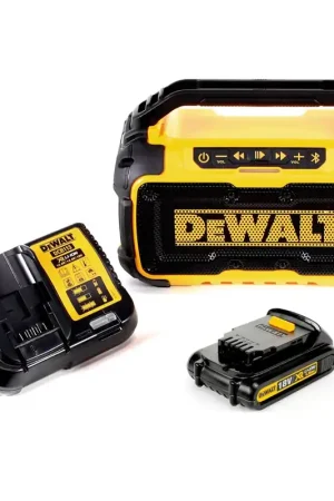 Batterie DeWalt DCR 011 Enceinte Bluetooth 10,8-18V + 1x batterie 1,5 Ah + chargeur Expédition Rapide