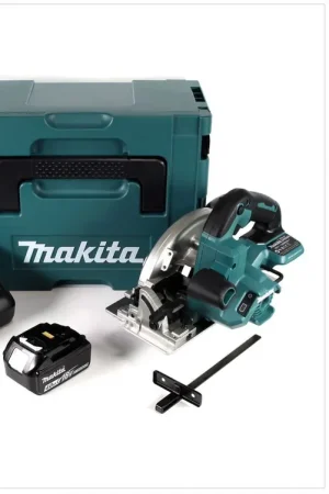 Solde Makita DHS 660 RM1J Scie circulaire sans fil 18V 165 mm + 1x Batterie 4,0Ah + Chargeur + Coffret de transport