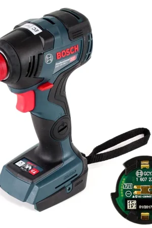 Clé à chocs rotative Bosch GDX 18 V-200 C Professional avec batterie Li-Ion 18 V Solo avec module de connectivité GCY 30-4 - sans batterie, sans chargeur, sans coffret Expédition Rapide