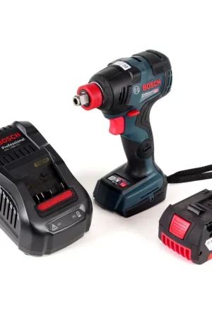 Clé à chocs rotative Bosch GDX 18 V-200 C Professional avec batterie Li-Ion 18 V + 1 batterie 6,0 Ah + chargeur - sans coffret Achat Immédiat