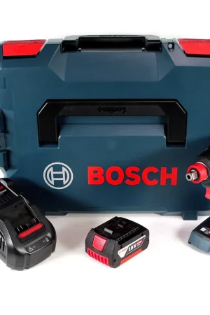 Offre Spéciale Clé à chocs rotative Bosch GDX 18 V-200 C Professional avec batterie Li-Ion 18 V sans balais en L-Boxx + 1 batterie 6,0 Ah + chargeur