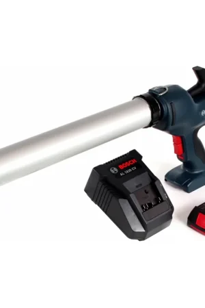 Populaire Pistolet à cartouche à batterie Bosch GCG 18V-600 Professional capacité 400 ml + 1x batterie GBA 2,0 Ah + chargeur rapide AL 1820 CV
