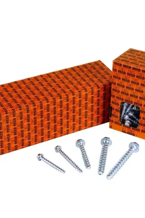 HECO MULTI-MONTI-plus SS Vis à béton10 x100mm - Sw13 - Tête hexagonale - Zinguée - A2k - 25 pcs. (48401) Promotion