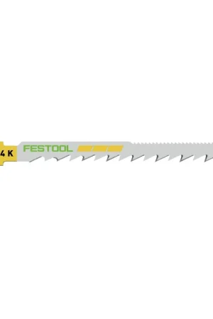 Festool S 75/4 K/5 WOOD Curves Lame de scie sauteuse 5 Pièces. ( 204265 ) , Acier HCS Achetez Aujourd'hui