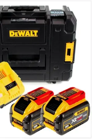 Promotion DeWalt Plus Starter Set DCB118X2T + Coffre TSTAK II + Insert + 2x Batteries 9,0 Ah + Chargeur