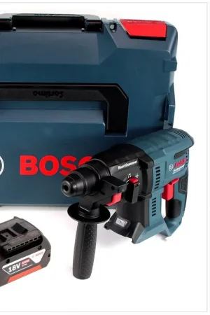 Bosch GBH 18 V-20 Perforateur 18V 1,7J SDS plus + 1x Batterie 5,0Ah + Coffret L-BOXX - sans chargeur Populaire