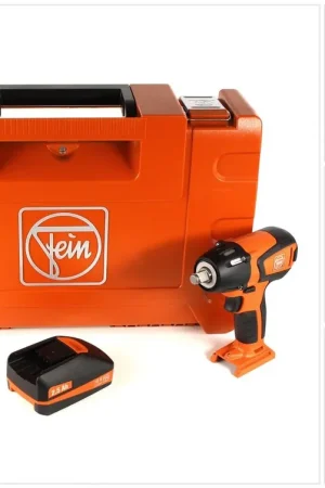 FEIN ASCD 18-300 W2 Boulonneuse-visseuse à chocs sans fil 18 V Brushless 1/2" + Coffret de transport + 1x Batterie 2,5 Ah - sans Chargeur Seulement Aujourd'hui
