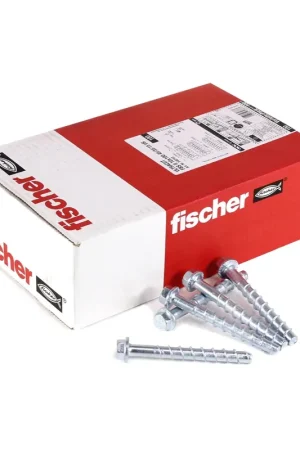 Expédié Aujourd'hui Fischer Vis à béton ULTRACUT FBS II 10x100 mm - 100 Pcs. ( 548743 ) têtes six pans SW15 rondelle galvanisée et zinguée