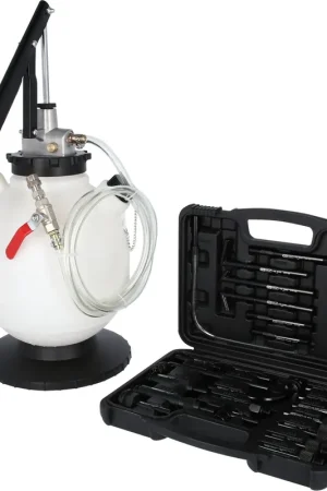 KS TOOLS Dispositif de remplissage et de vidange d'huile de transmission avec adaptateur 23 pcs ( 150.9105 ) Réduction