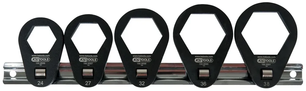 Super Prix KS TOOLS Jeu de clés à douille mâle 3/8', extra plates, 5 pcs ( 150.9585 )