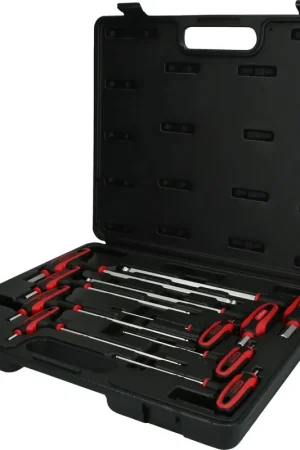 KS TOOLS Jeu de clés mâles 6 pans à tête sphérique poignée en T, 9 pcs ( 151.8150 ) Top Vente