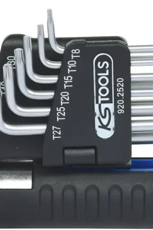 Top Vente KS TOOLS Jeu de clés mâles Torx 3 en 1,10 pcs longues ( 920.2520 )
