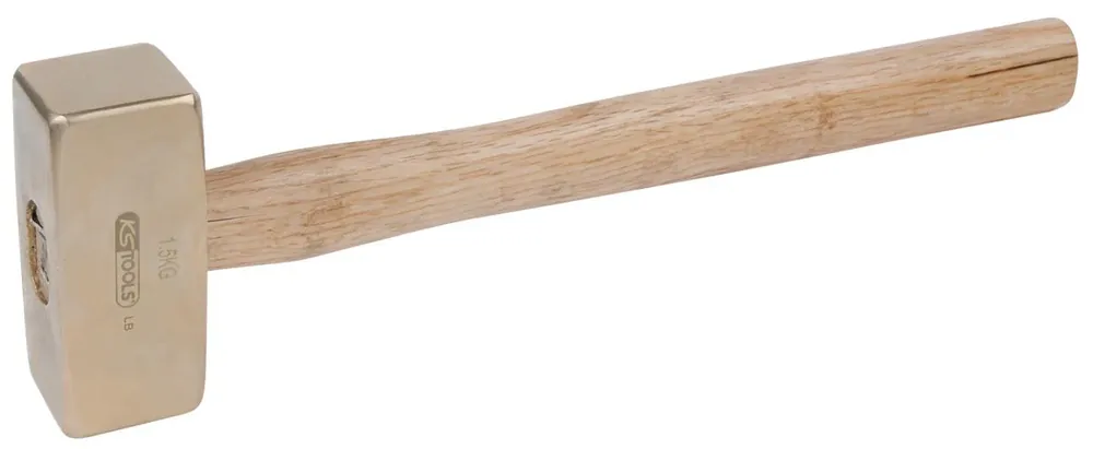 Nouvelle Collection KS TOOLS Massettes BRONZEplus 5000 g, manche en Hickory ( 963.2057 )