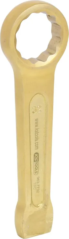 Marque KS TOOLS Clés à oeillet à frapper BRONZEplus 32 mm ( 963.7732 )
