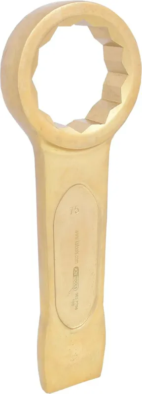 KS TOOLS Clés à oeillet à frapper BRONZEplus 75 mm ( 963.7756 ) Meilleure Vente